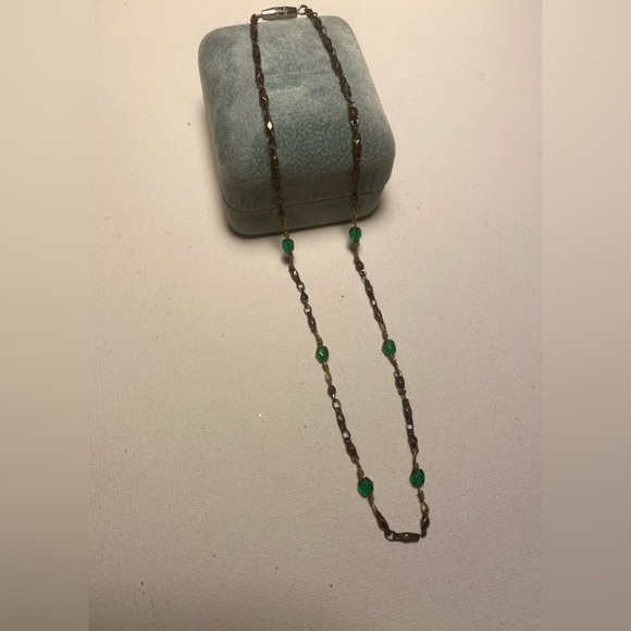 Jewelry - 💛 Beautiful Vintage handmade antique style golden brass necklace.